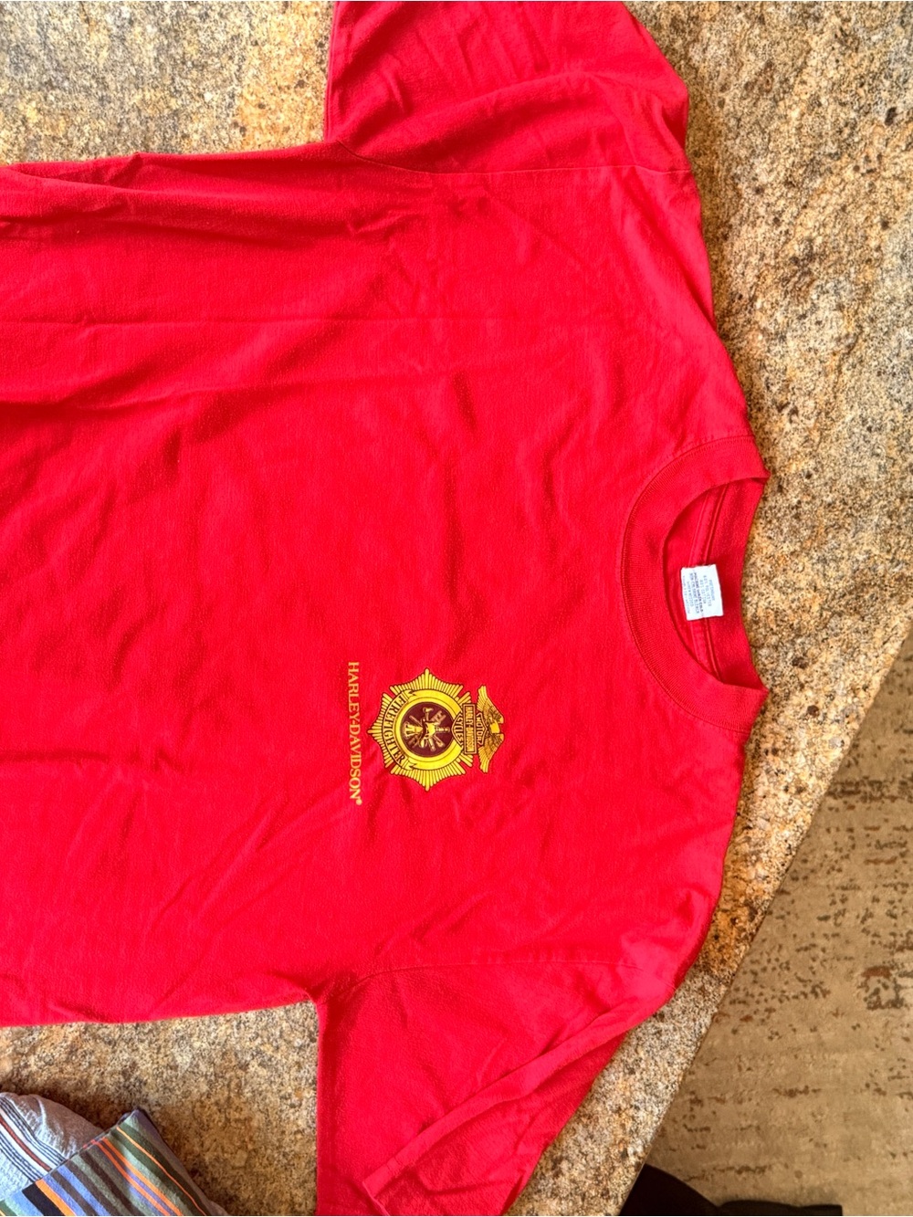 Harley-Davidson Firefighter Short Sleeve T-Shirt Large